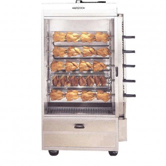 20-25 Chicken Commercial Rotisserie Oven Machine (Old Hickory)